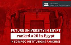 جامعة المستقبل في مصر ضمن تصنيف  Scimago Institutions Rankings