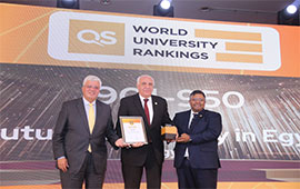 جامعة المستقبل في مصر تستضيف حفل توزيع جوائز تصنيف QS العالي للجامعات