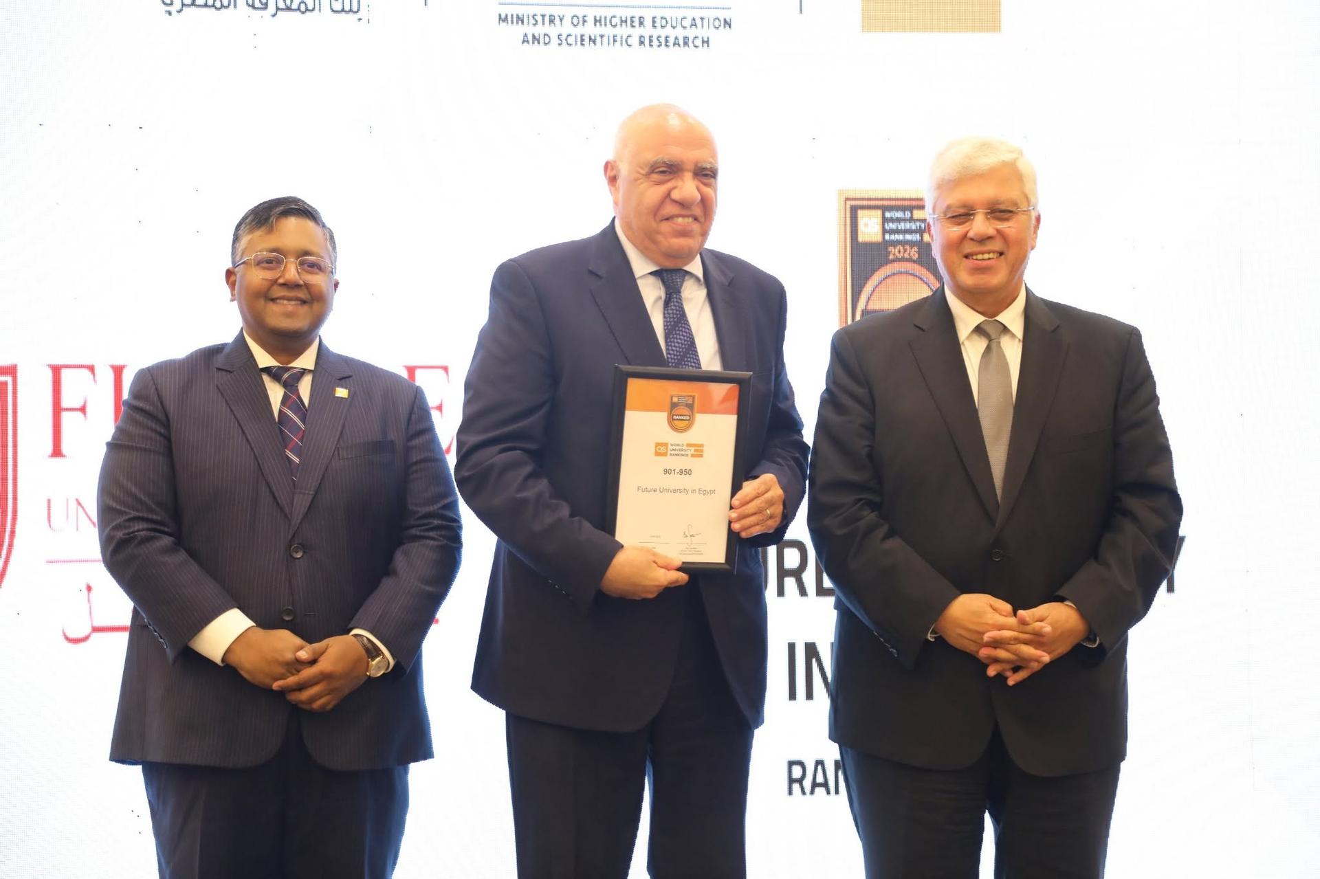  Future University in Egypt (FUE) Shines in QS World University Rankings 2026 with Top Employability Performance