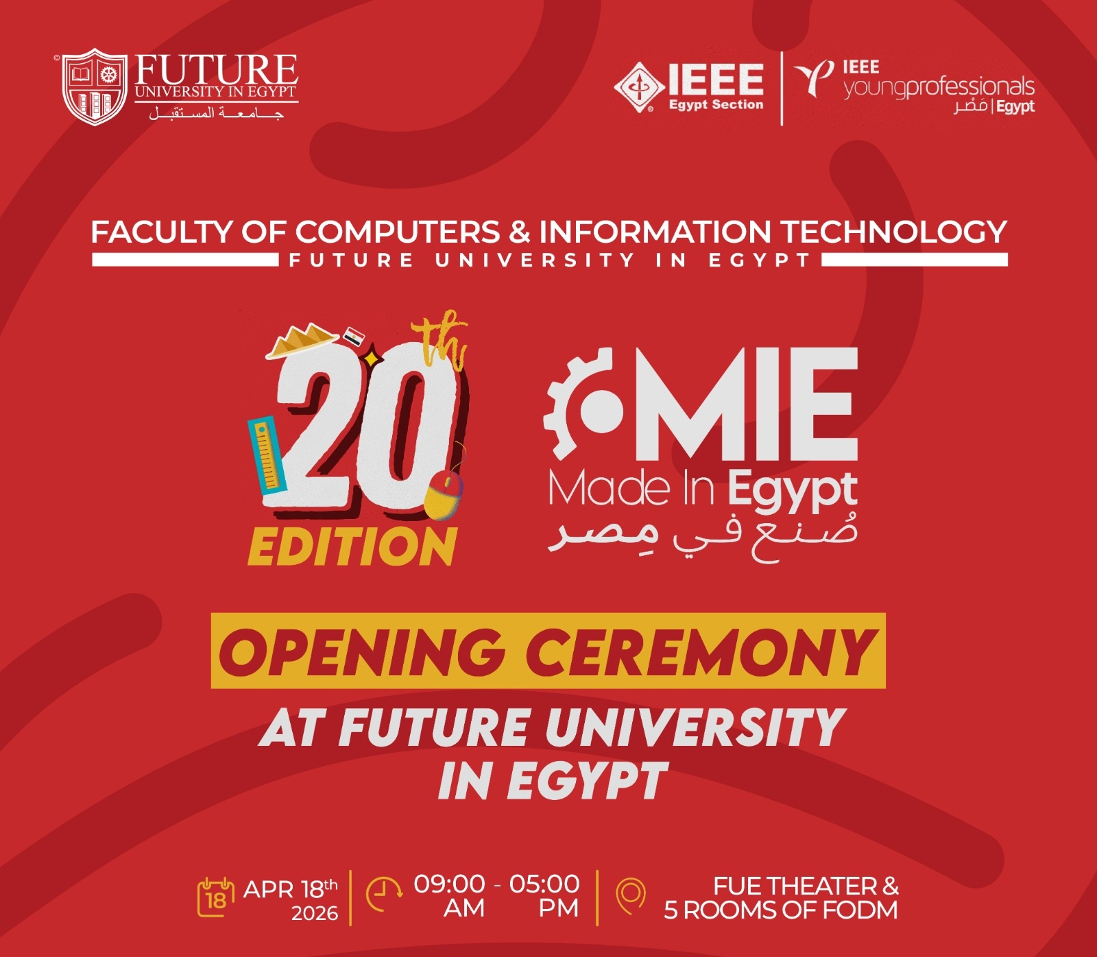 Future University in Egypt Hosts the 20th “Made in Egypt” Competition