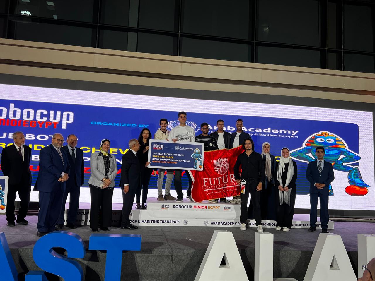 Future University in Egypt Students Achieve New Milestone at RoboCup 2026 in El Alamein